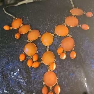 Orange necklace beautiful